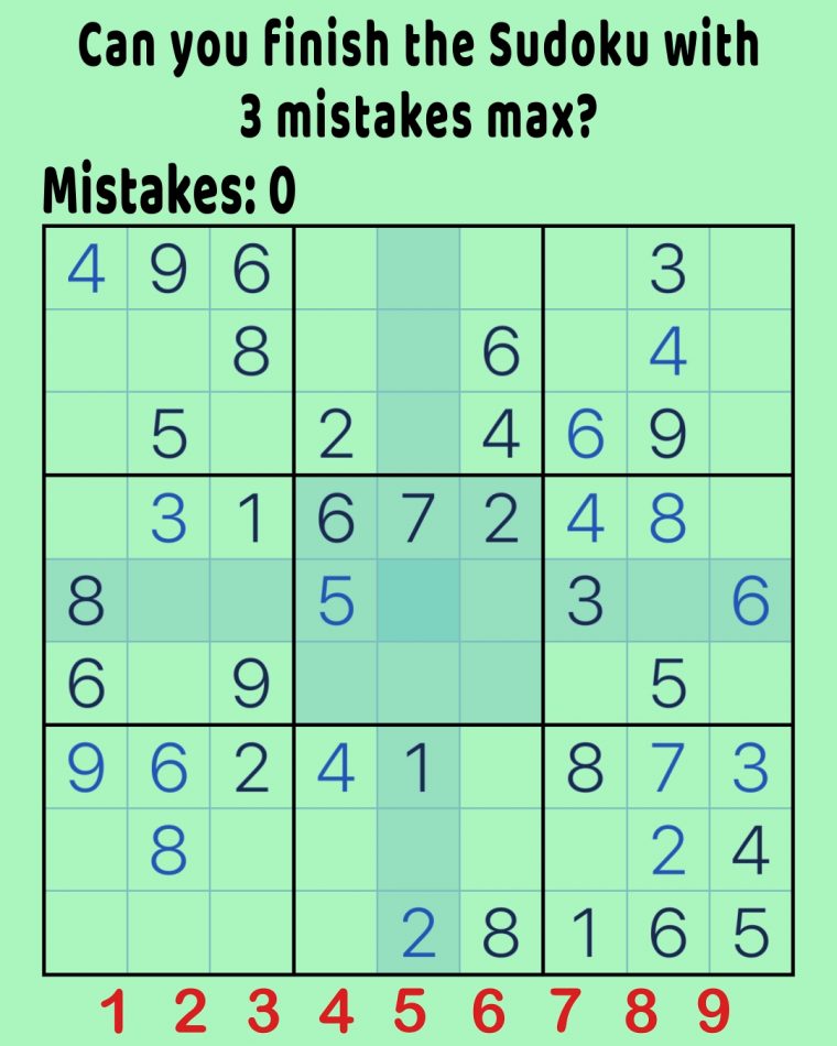 Watch This: Can You Finish This Sudoku? | Puzzle, Games, Ios tout Telecharger Sudoku