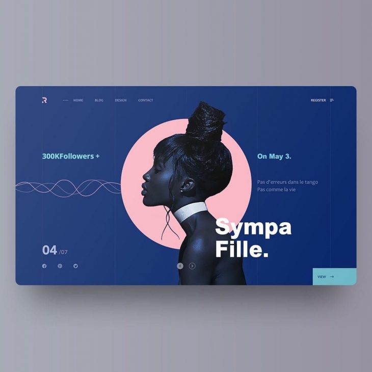 Website3-Sympa Fille — Yiker For Redscarf #designer #top à Ux De Fille