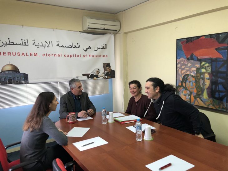 Wftu » A Delegation From The Union:”Syndicat Départemental intérieur Departement 12 En France