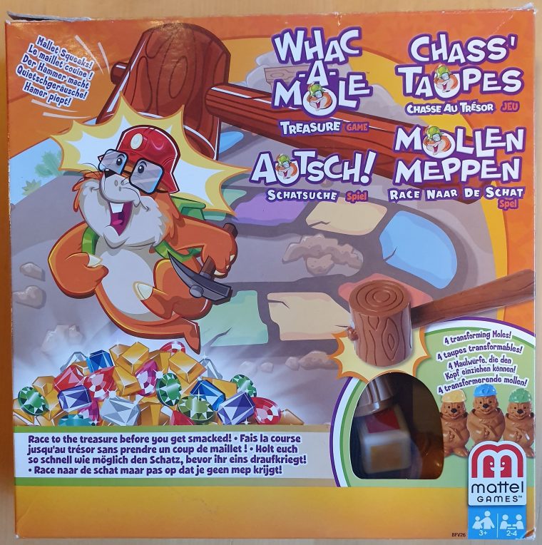 Whac-A-Mole Treasure Game | Image | Boardgamegeek pour Jeu Chasse Taupe