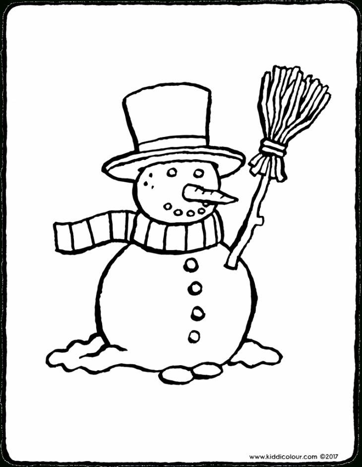 Winter Colouring Pages – Kiddicoloriage destiné Coloriage Balai