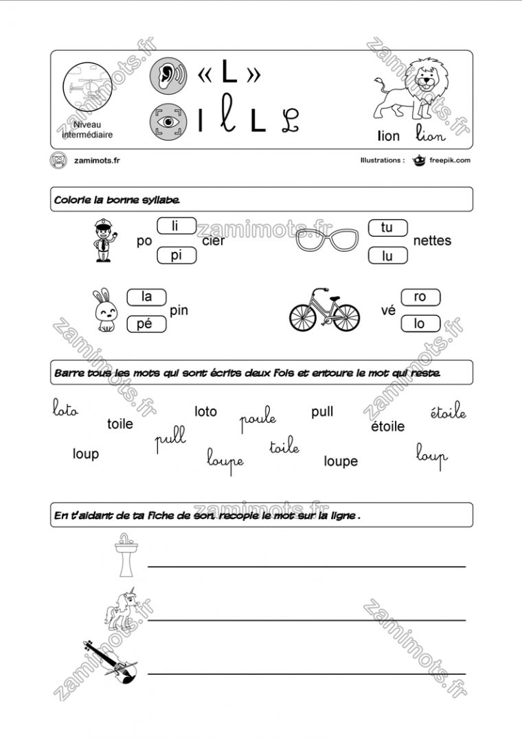 Zamimots – Tout Pour Apprendre Et S'amuser. concernant Exercice Pour Apprendre A Lire