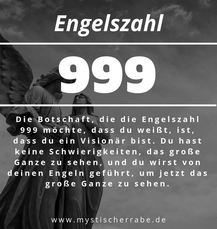 was bedeutet die engelszahl 999