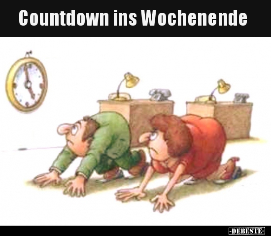 der countdown läuft lustige bilder