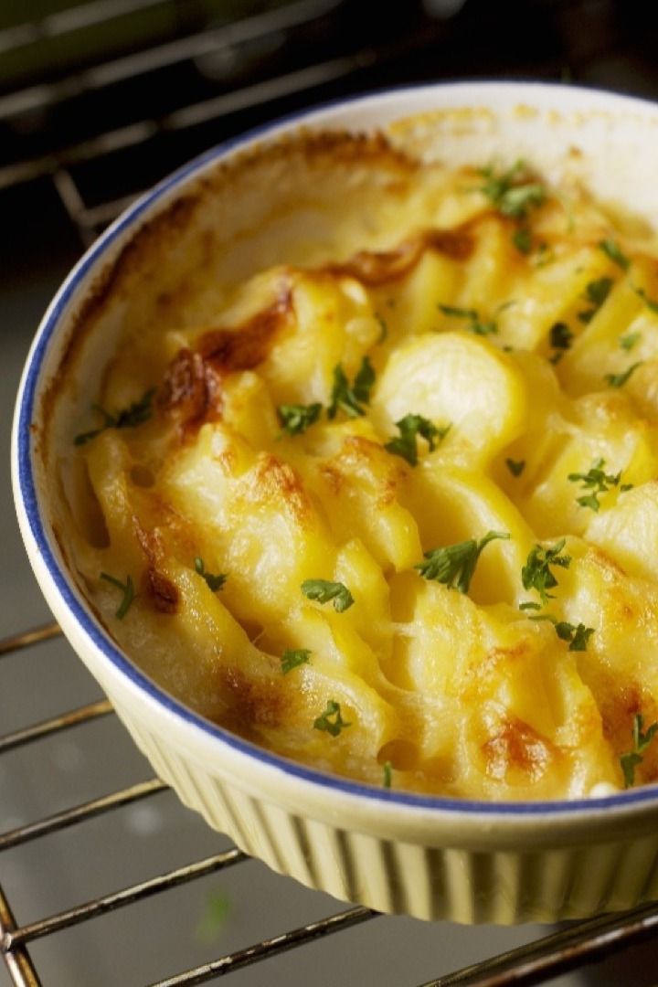 kartoffelgratin mit käse sahne – soße