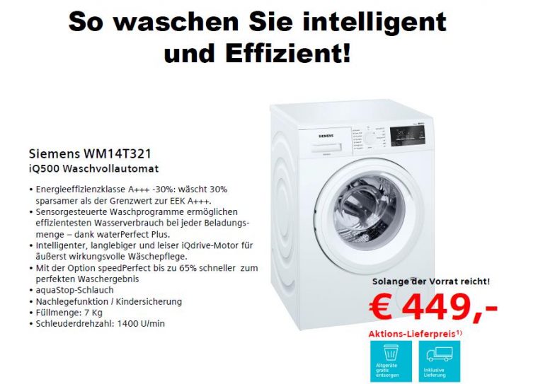 siemens iq500 waschmaschine anleitung