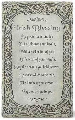 an irish blessing text deutsch