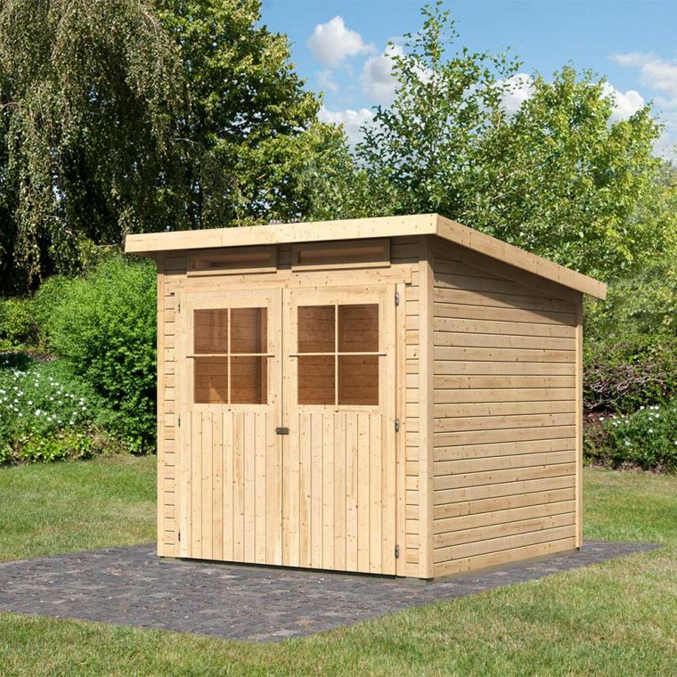 cabane de jardin en resine