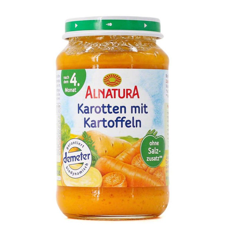 babybrei süßkartoffel karotte