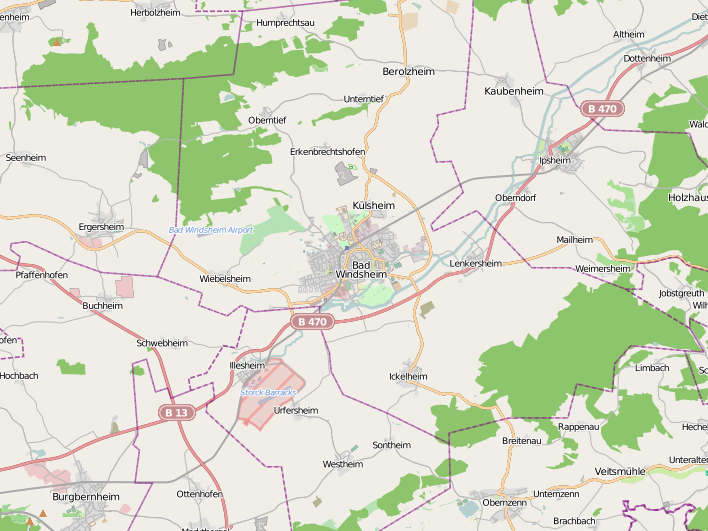 stadtplan bad windsheim