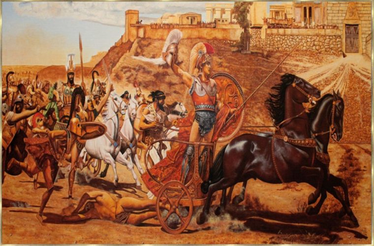 griechischer feldherr vor troja