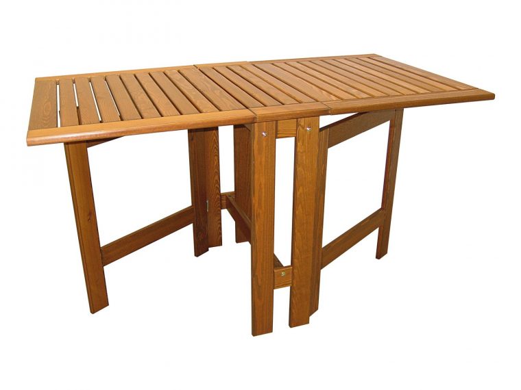 table de jardin pliable