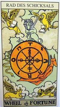 rad des schicksals tarot liebe