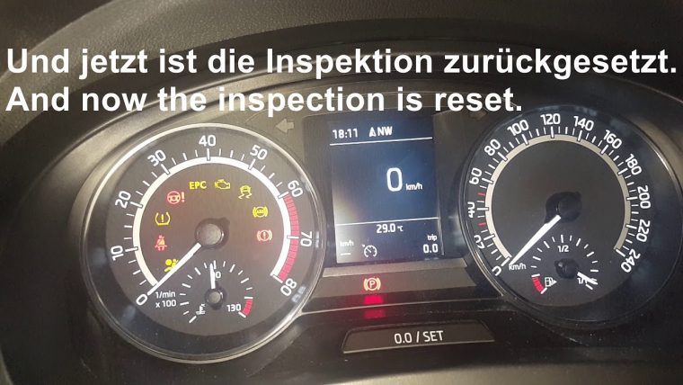 service t5 zurücksetzen