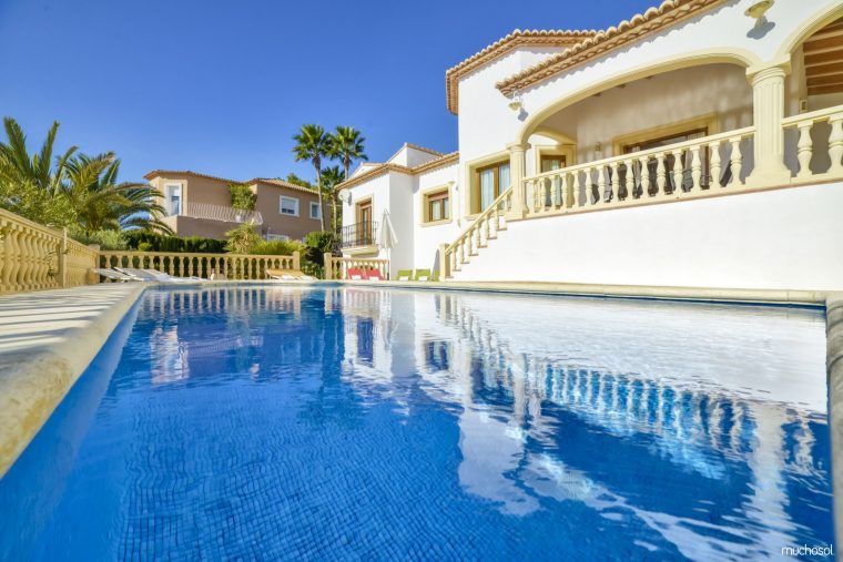 location villa calpe avec piscine