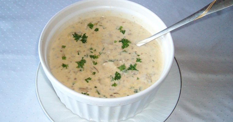 käsesuppe mit echtem käse