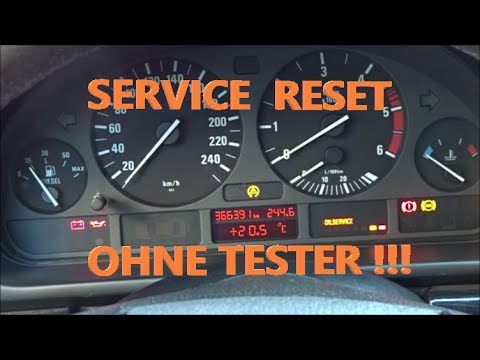 e39 service zurückstellen