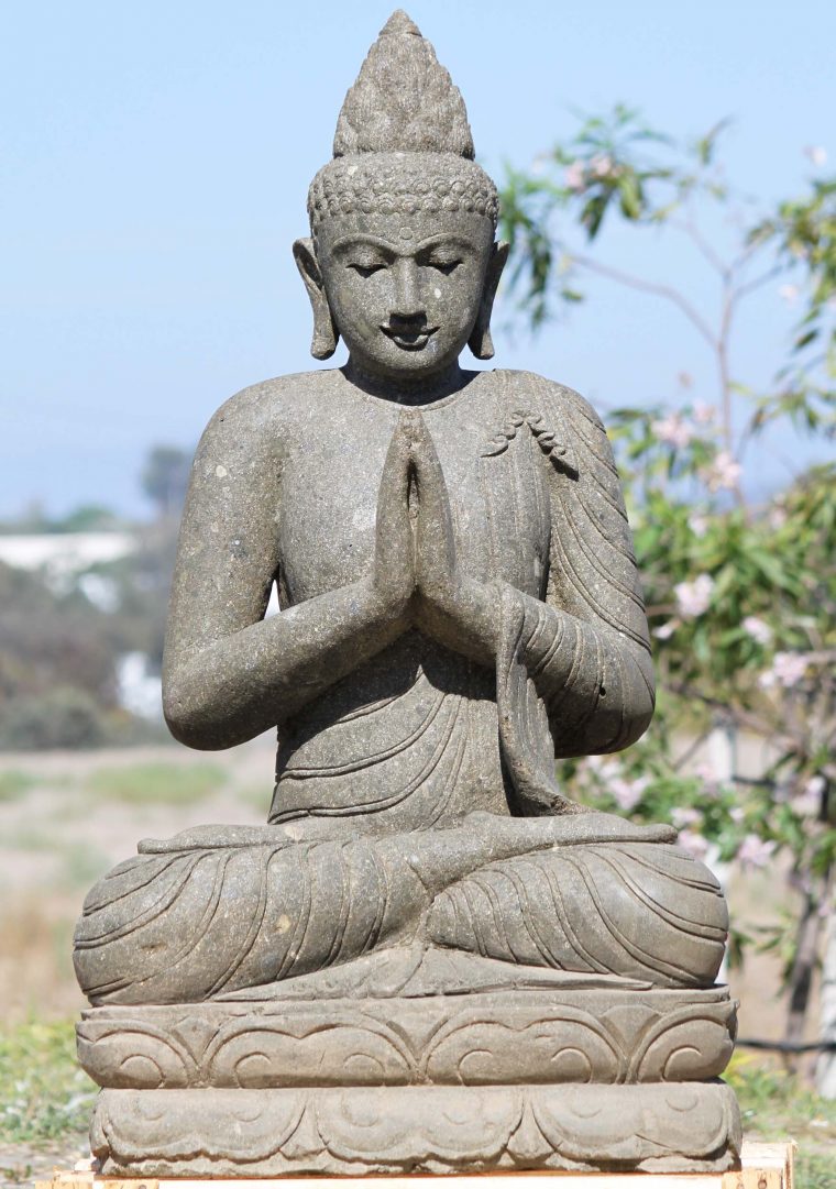 statue bouddha exterieur pour jardin