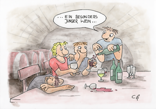 junger gärender wein