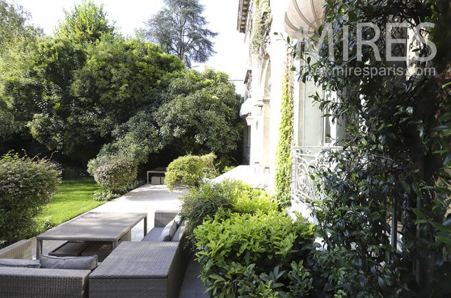 terrasse jardin paris