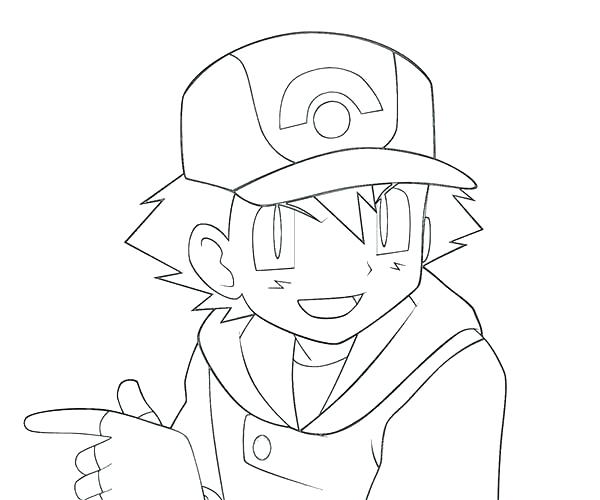 pokemon ash ausmalbilder
