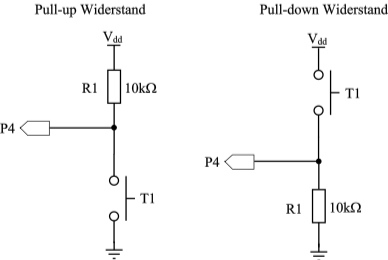 pull up widerstand arduino