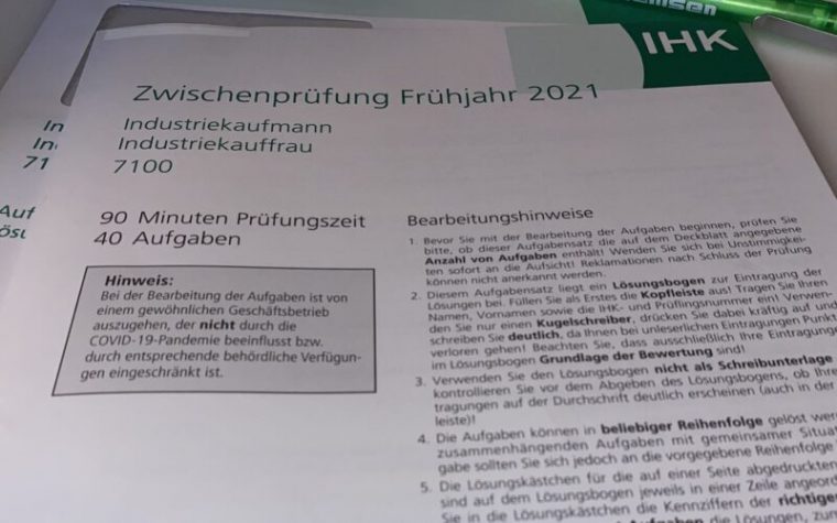 industriemechaniker zwischenprüfung 2021 lösungen