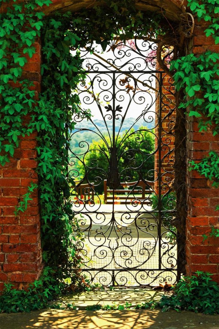 trompe l oeil exterieur jardin