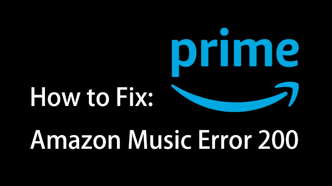 amazon music error 200