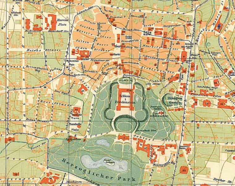 gotha stadtplan sehenswürdigkeiten