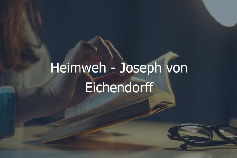 heimweh joseph von eichendorff