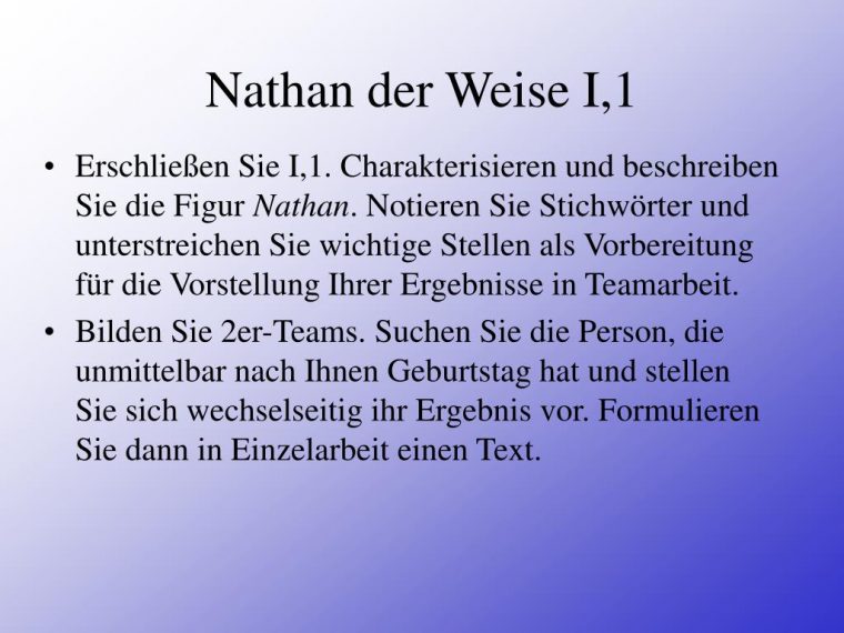 epoche der aufklärung nathan der weise