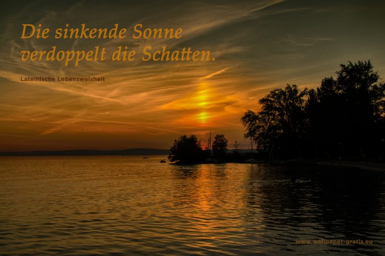 sonnenuntergang sprüche kurz