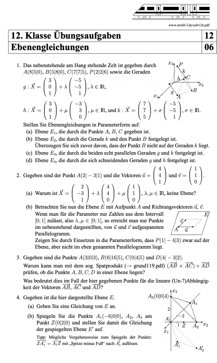 analysis aufgaben abitur