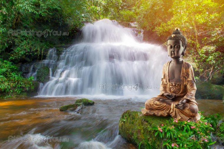 statue bouddha jardin