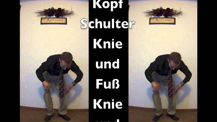 kopf schulter knie und fuß text deutsch