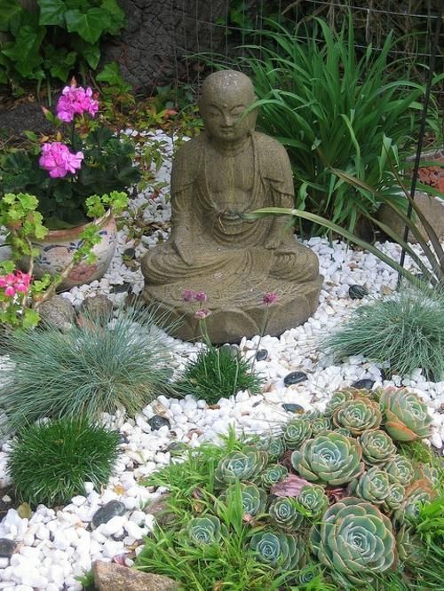 jardin zen bouddha