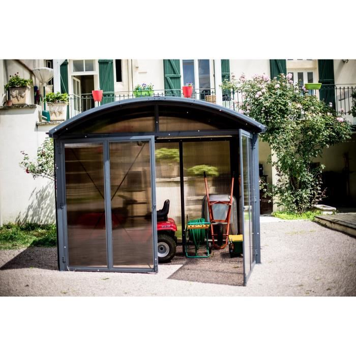 abri de jardin aluminium