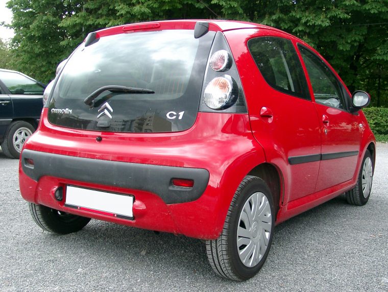 citroen c1 reifendruck