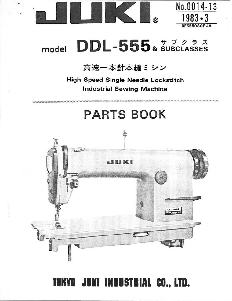 juki ddl 5550 4 bedienungsanleitung