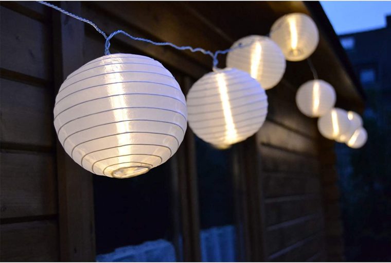 lampion jardin