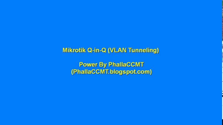 mikrotik q in q