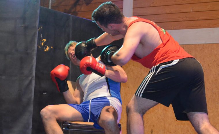 erfolg beim boxkampf