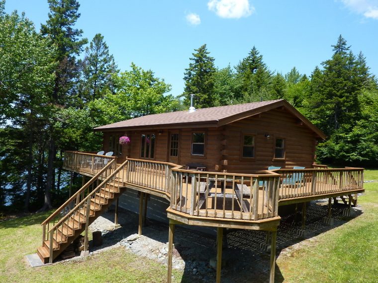 blockhaus am see kanada