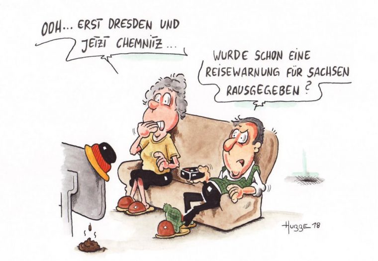 hubbe karikatur des tages