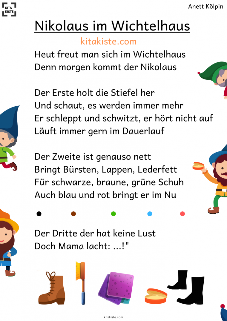 fingerspiel nikolaus kindergarten