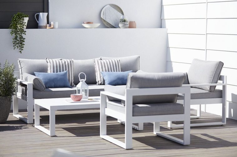 mobilier de jardin contemporain