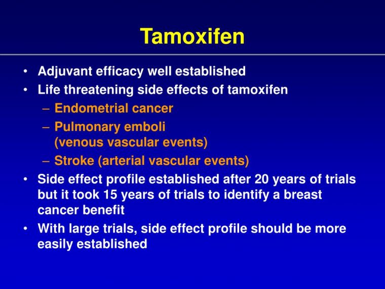 tamoxifen nebenwirkungen forum