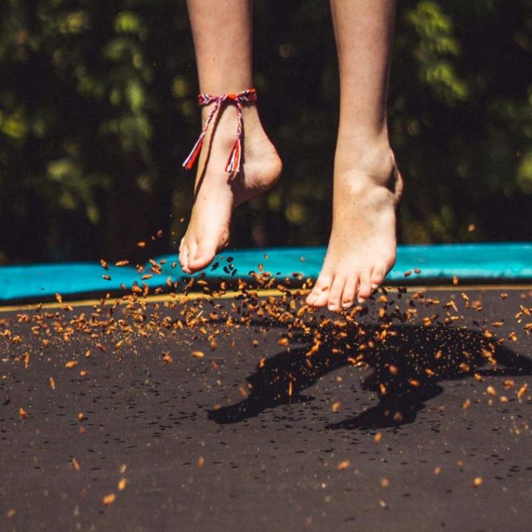 trampoline habitat et jardin