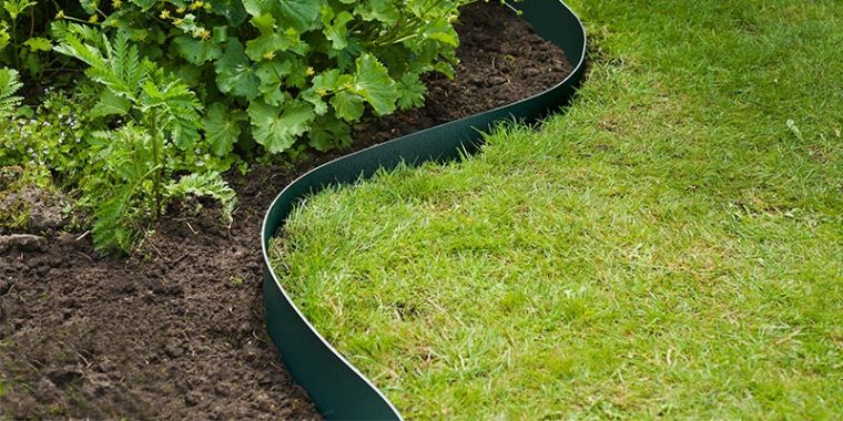 bordure de jardin en plastique